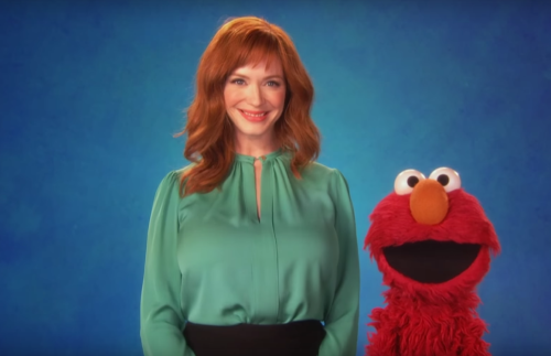 Elmo approves of those titties