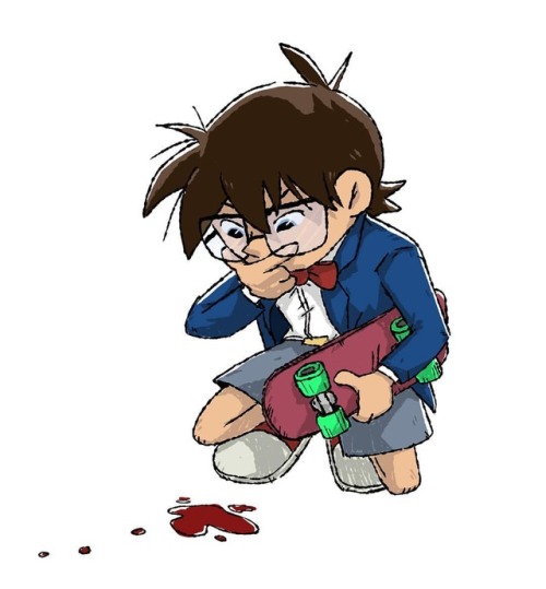 Detective Conannnnnnnnnn#caseclosed #detectiveconan #fanart...