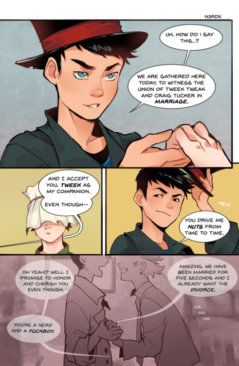 n3rdx:Here’s the comic I made for @thebookoflovezine !! I’m so...