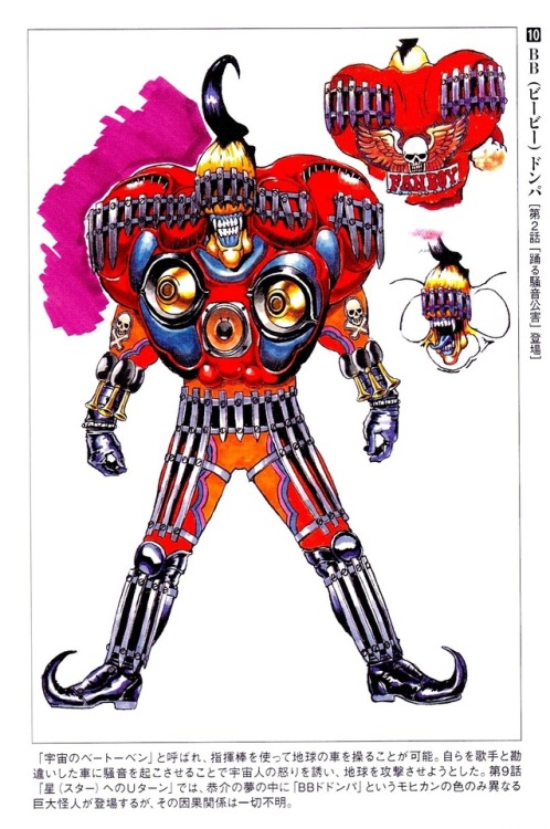 crazy-monster-design:BB Donpafrom Gekisou Sentai Carranger,...