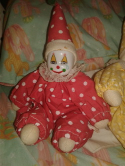 bean bag clown doll
