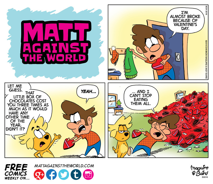 Happy Valentine’s Day Comic