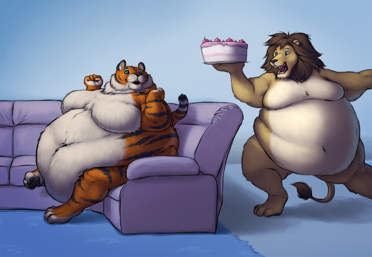 Fat furry