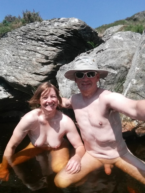 britishcountrycouple:Skinny dipping in a Welsh mountain...