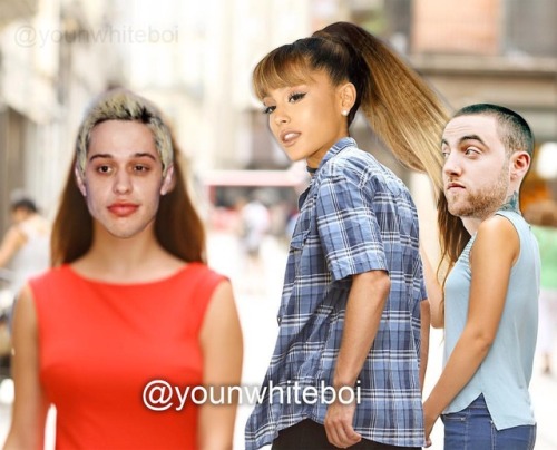 @arianagrande @macmiller @petedavidson @nbcsnl @mtv @vmas...