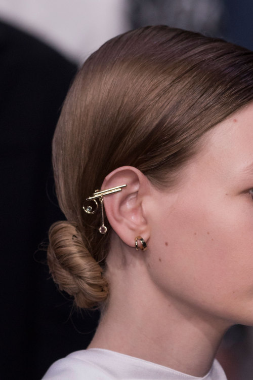 narcissiste:Piercings at Christian Dior Fall 2016