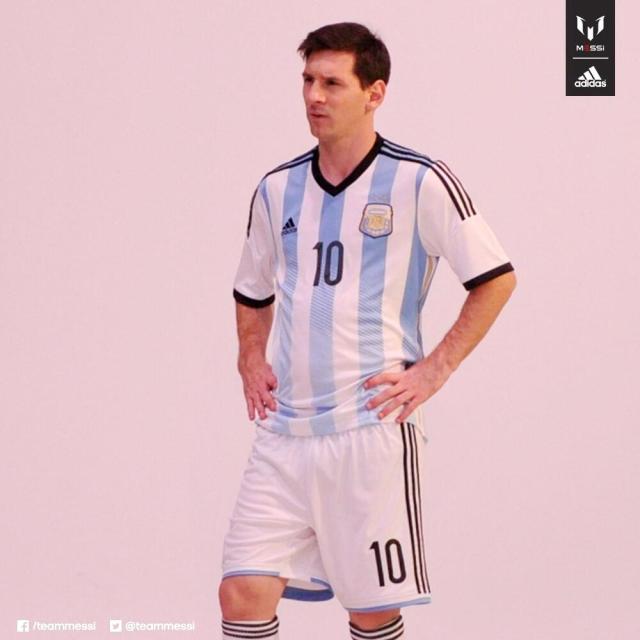 Leo Messi Forever Messi O Novo Uniforme Da Sele O Argentina