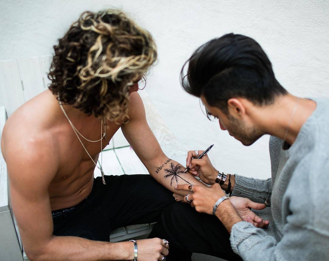 palm tree tattoo jay alvarrez