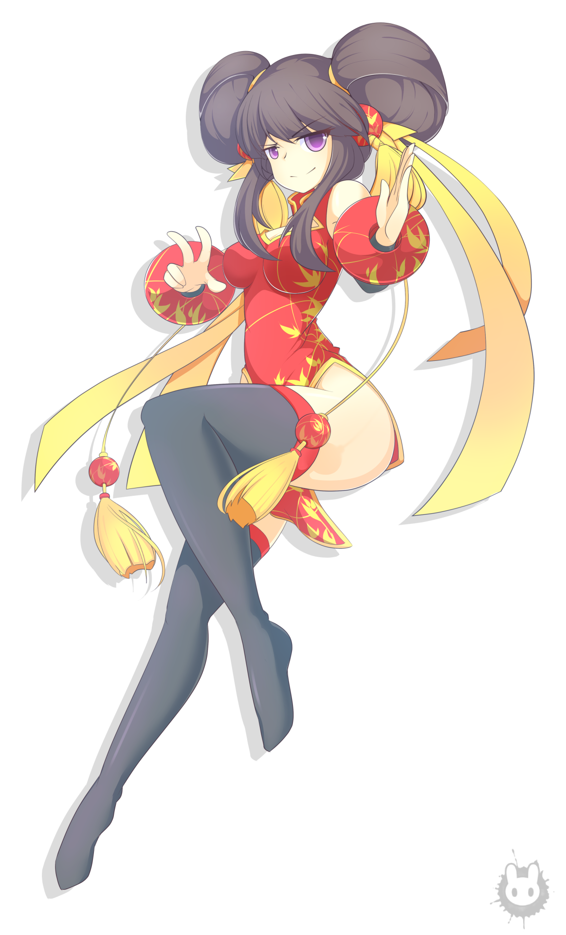 Fiz's Color Palette — Re-drawn Kung Fu Girl Tao from ...