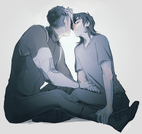 drisrt:The kiss was over 30 seconds ago, Keith just hasn’t...