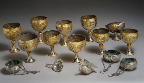 met-medieval-art:The Attarouthi Treasure, Medieval...