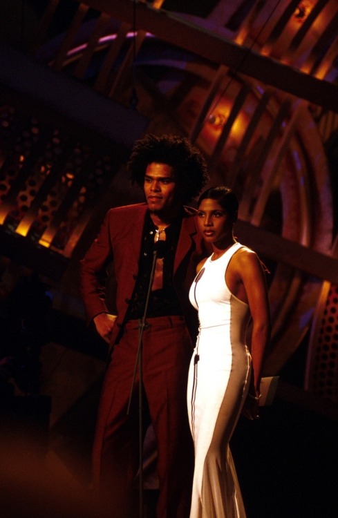 90shiphopraprnb:Maxwell and Toni Braxton