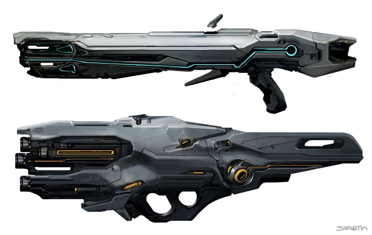 SPARTH - Halo 4 UNSC and Forerunner weapons. thanks to the...