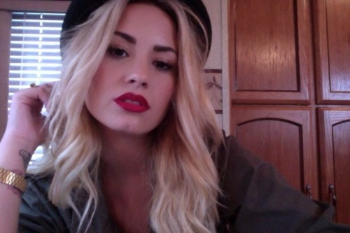 Demi Lovato Blonde Hair Tumblr