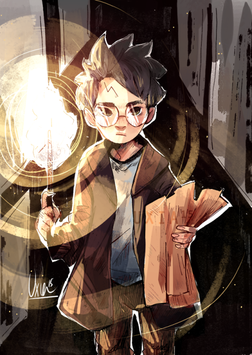 uxia15draws:#inktober day 14: lumos✨