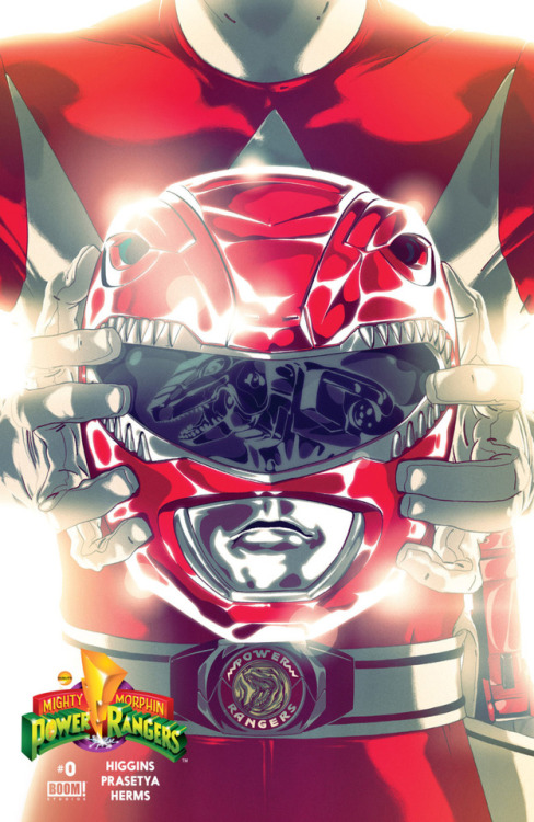 castlewyvern:Mighty Morphin Power Rangers #0 by Goni Montes.