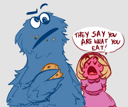 cookie monster on Tumblr