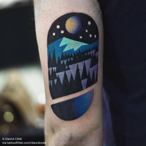 By David Côté, done in Montreal. http://ttoo.co/p/35396 contemporary;davidcote;facebook;medium size;mountain;nature;tricep;twitter