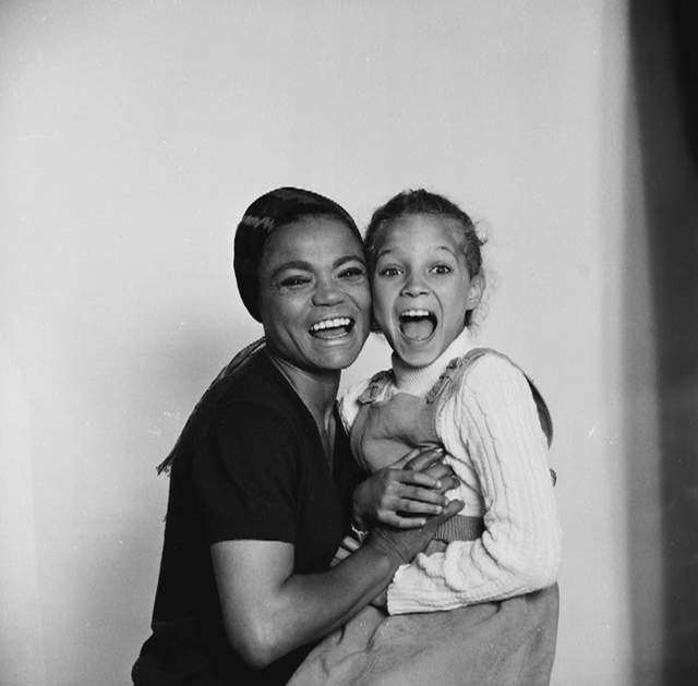 Eartha Kitt with her daughter Kitt McDonald in the... - Eclectic Vibes