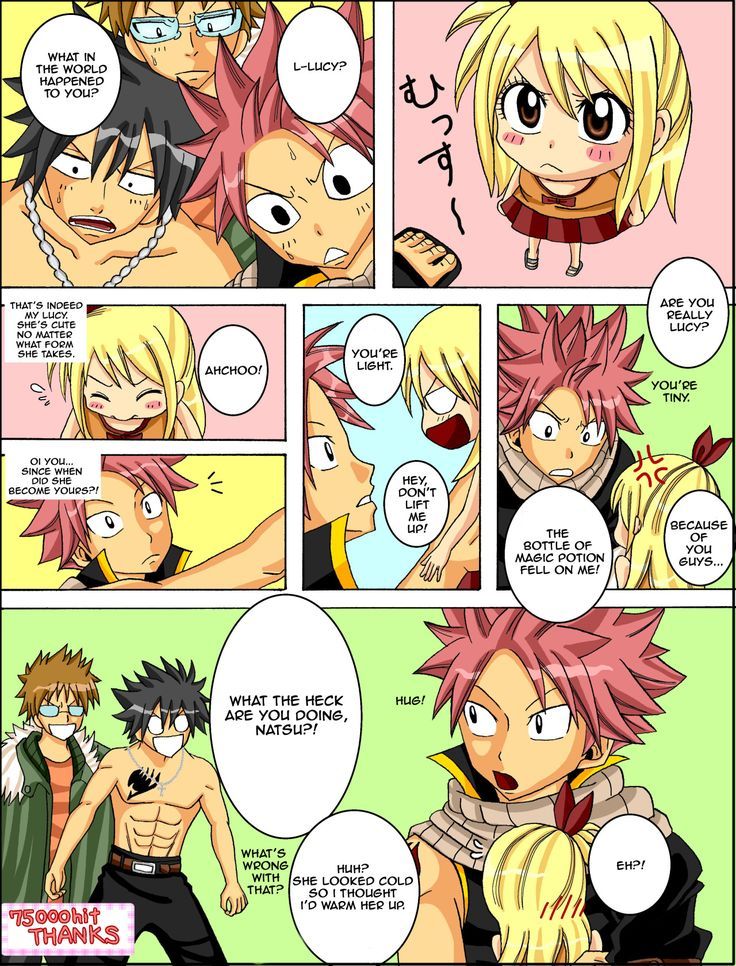 Fairy Tail Cute Nalu