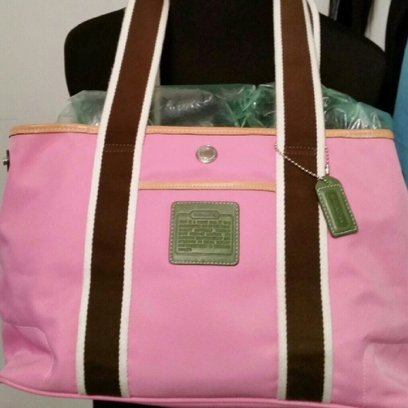 poshmark coach tote