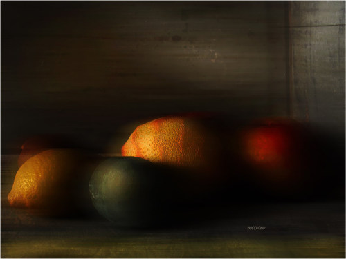 alfiusdebux:Nature morte a l’orange by Boccacino on Flickr.