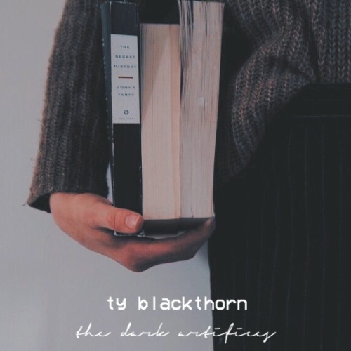 kittrook:the dark artifices - ty blackthorn❝ Kit slid out of...