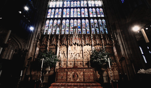 meghan-sussex:Windsor Castle in preparation for the wedding of...