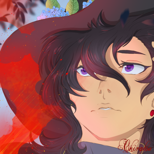 chiralou:Keith from @kiilea’s witch au! @keith-nothanks and I...