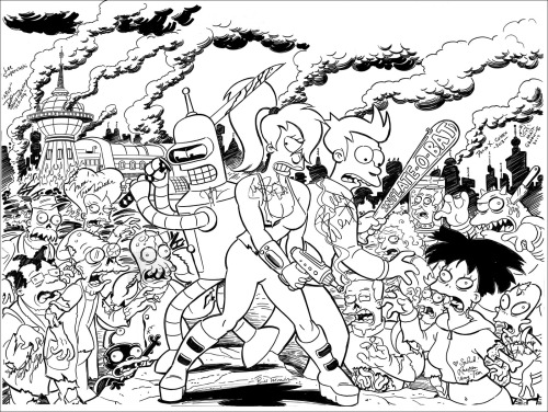 comicsalliance:Say Goodbye To ‘Futurama’ With This Original...