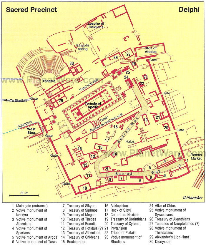 European Architecture — Delphi plan