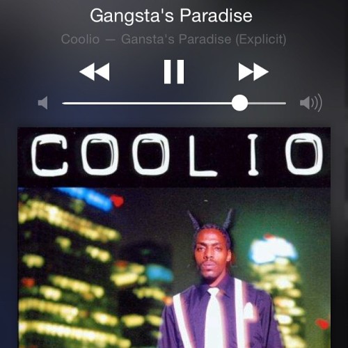 #tb to this rap classic #historyofrap #gangstaparadise #coolio...