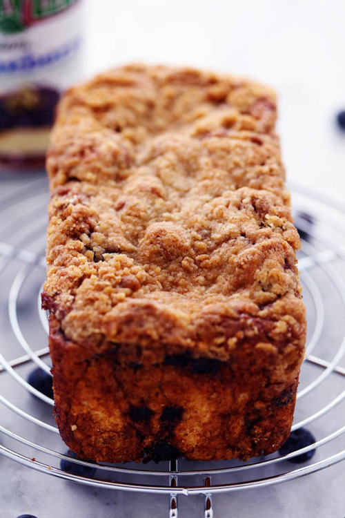 foodffs:BLUEBERRY PIE MUFFIN BREAD WITH A LEMON GLAZEFollow...