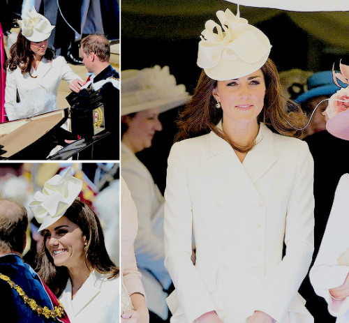 cambridgedom:The Duchess of Cambridge at the Order of the...