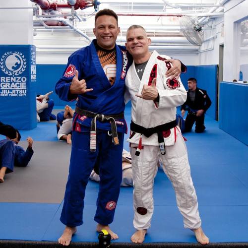 Renzo Gracie and Harley Flanagan (a founding member and former...