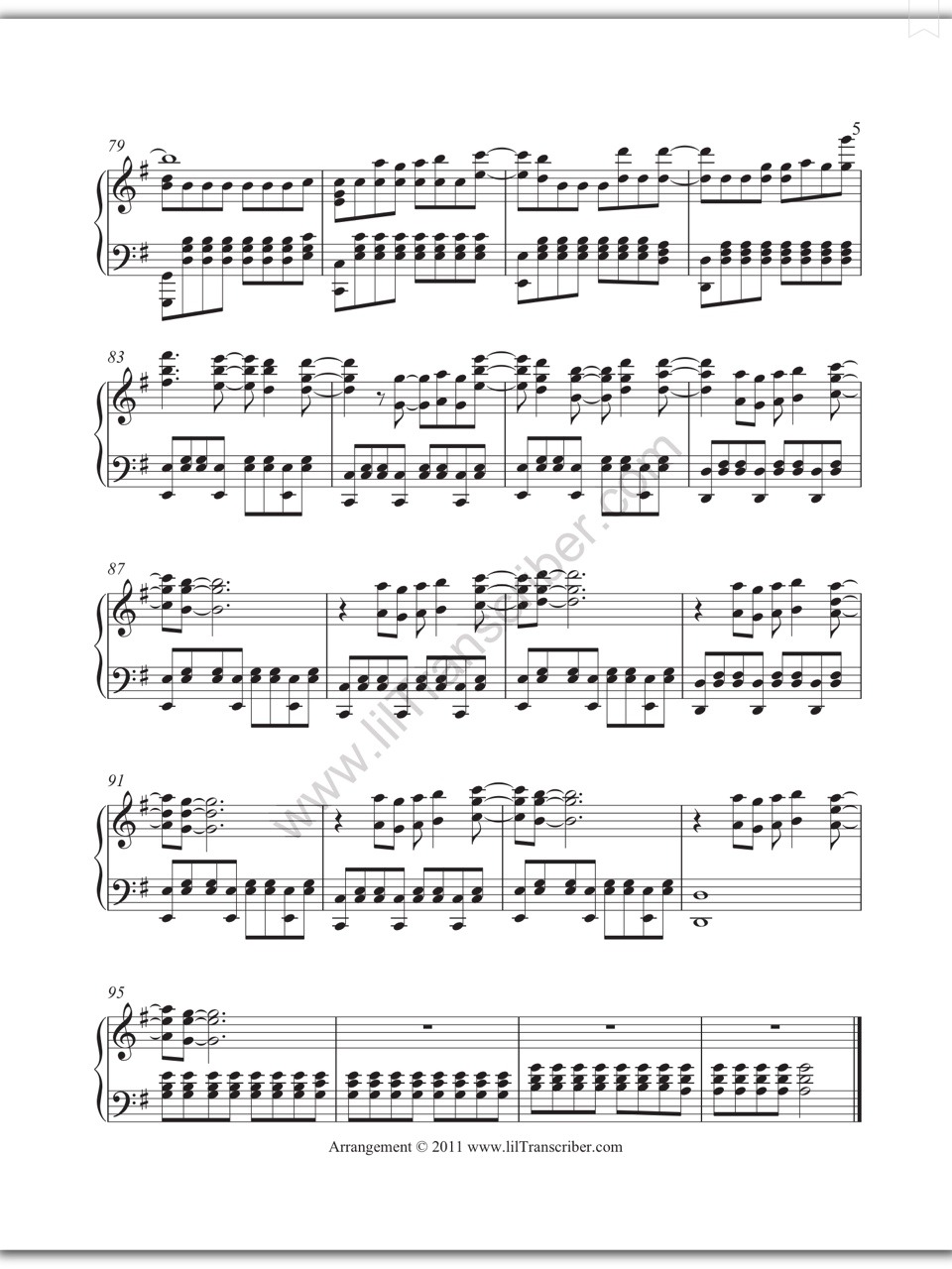 skyscraper piano chords letters