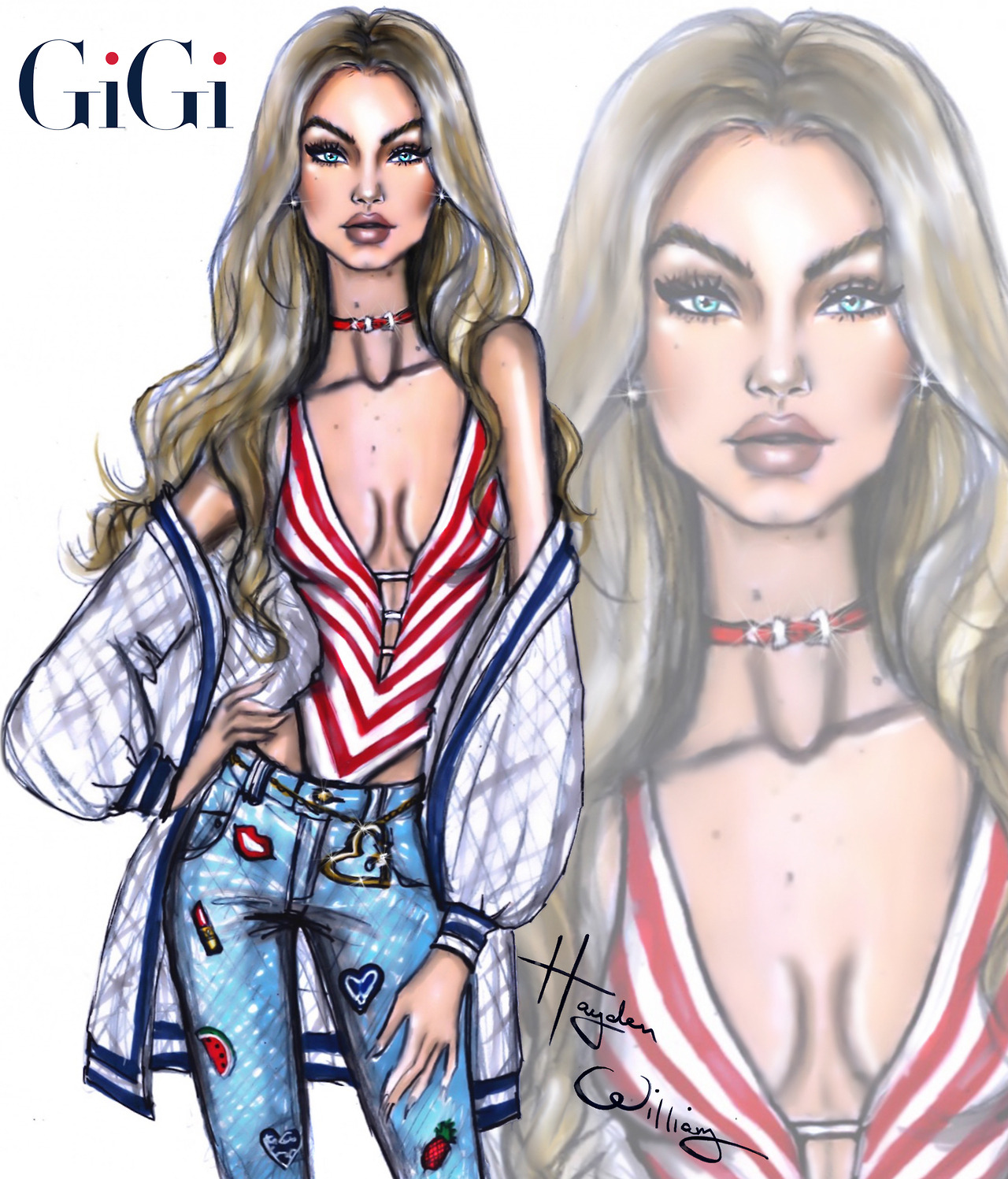 Hayden Williams Fashion Illustrations Happy 22nd Birthday