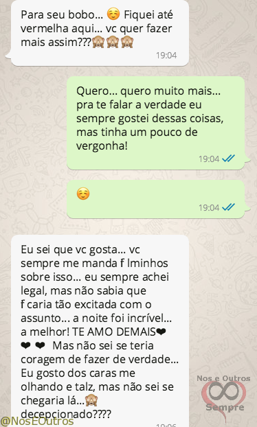 contonochat:CONVERSA DE MARIDO E MULHER - PARTE 1 DE 3Era só...