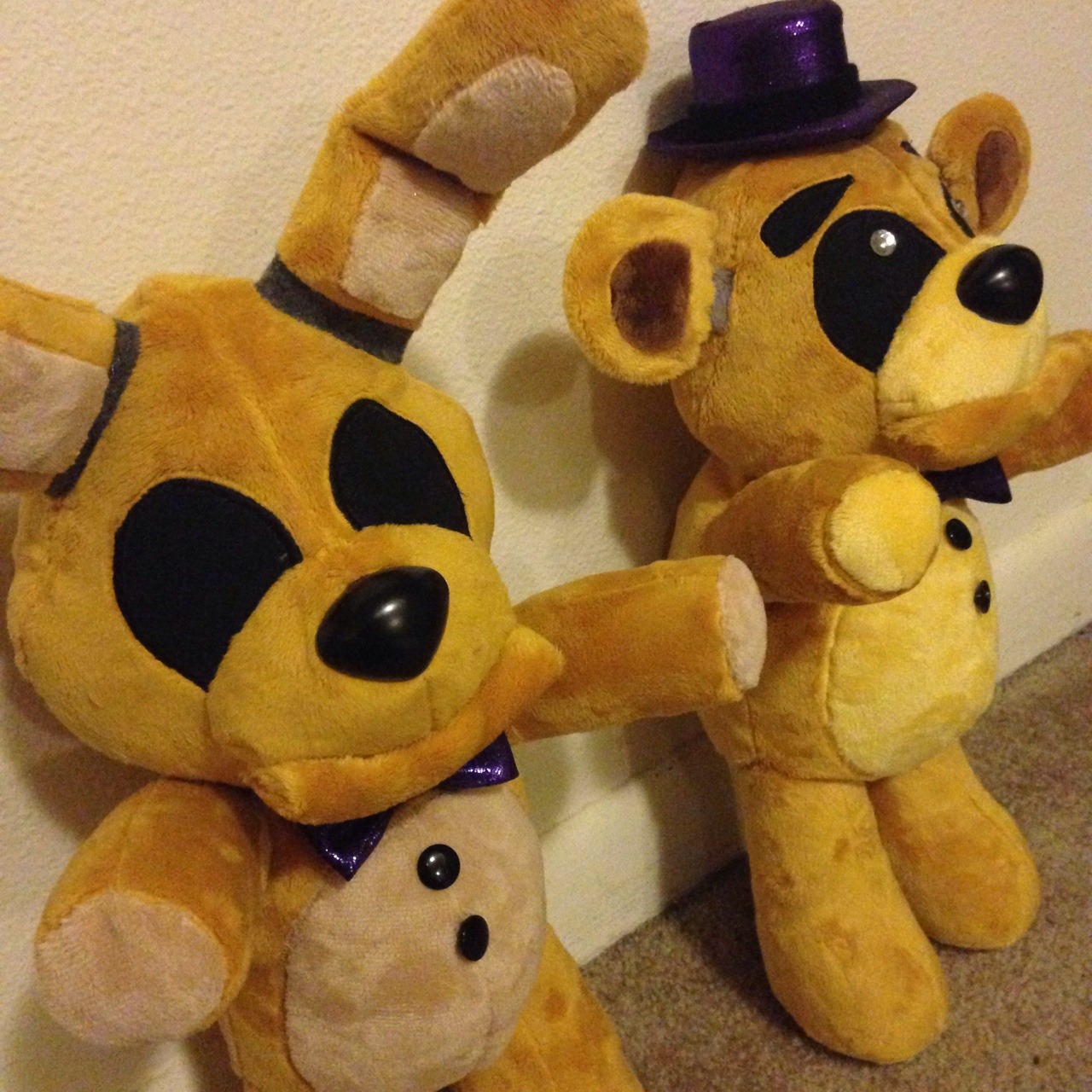 fredbear and spring bonnie plush