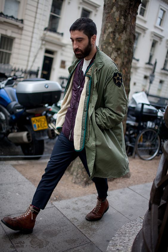 SB — billy-george: Loving the layers! Photo via WWD