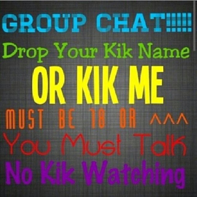 The One — Anyone Wanna Chat Kik Me Curt320 Kik Group