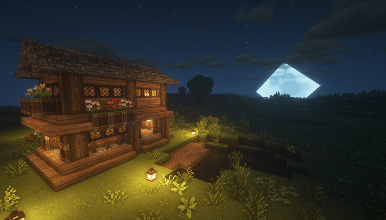 minecraft cottagecore — Fisherman's House | didn't take ...