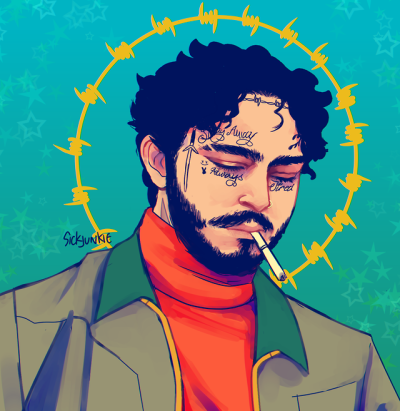 Post Malone Art Tumblr