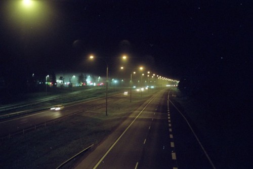 venusconfused:highway and the dust in the scanner that looks...