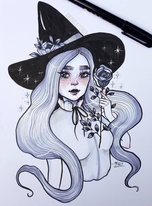 wiccamoonlight:Beautiful work by amandajtoner Tumblr:...