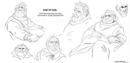 thibaultleclercq:Character Design I did for Age of Sail, a...