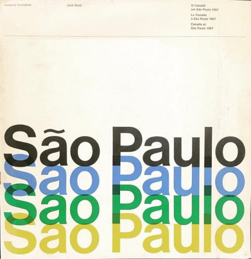 apeninacoquinete:Canada at São Paulo 1967, designed by Paul...