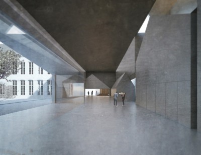 arkitekcher:<br /><br />Universidade de Arquitectura  |  Aires Mateus Associados<br /><br /><br />Location: Tournai, Belgium<br /><br /><br />