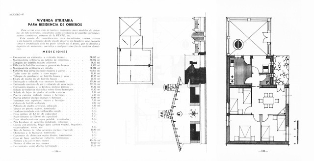 Spain, 1967: Model 47 This house is entered... - Vintage Home Plans