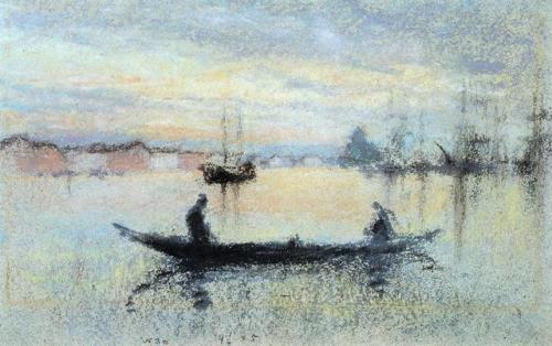 artist-whistler:Note in Flesh Colour: The Guidecca, James...